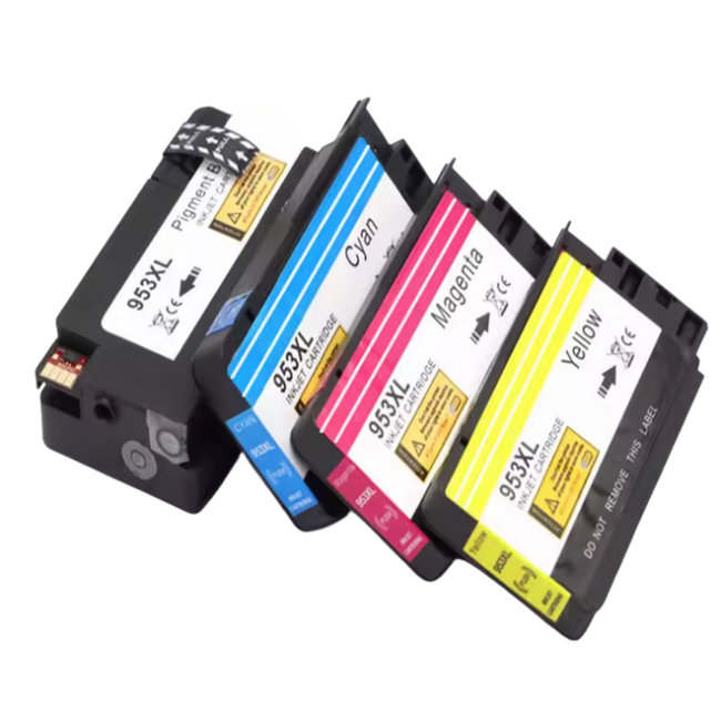 Komplet tuszy INQ 953 XL CMYK/KOLOR do drukarek HP 7740 / 8715 - zamienniki